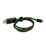 LED floating cable Micro USB green