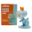 LED-Tier Blue Rabbit mit Sockel