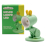 LED-Tier Green Rabbit mit Sockel